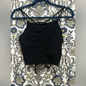 Garage Backless Crop Top